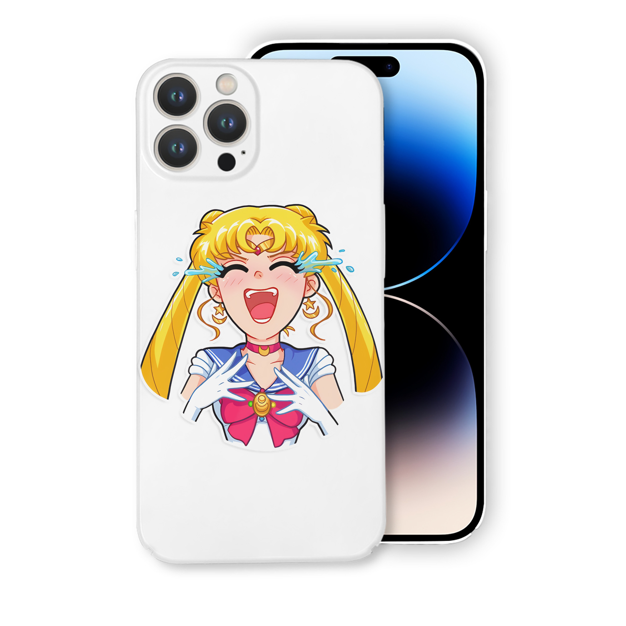 （画像用） 美少女戦士セーラームーン 月野 うさぎ つきの うさぎ Sailor Moon Tsukino Usagi 【iPhone 14シリーズ対応】ハードケース